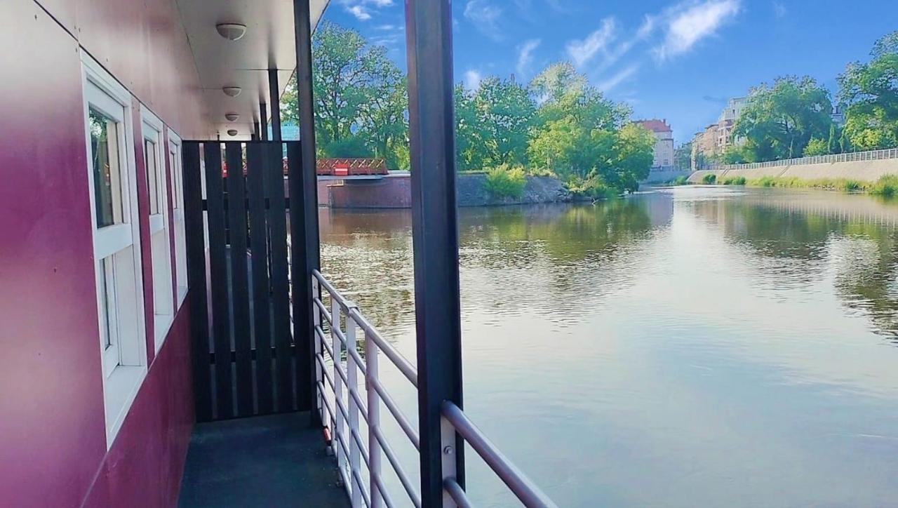 Great Polonia River Boat Apartments Wroclaw Breslávia Exterior foto