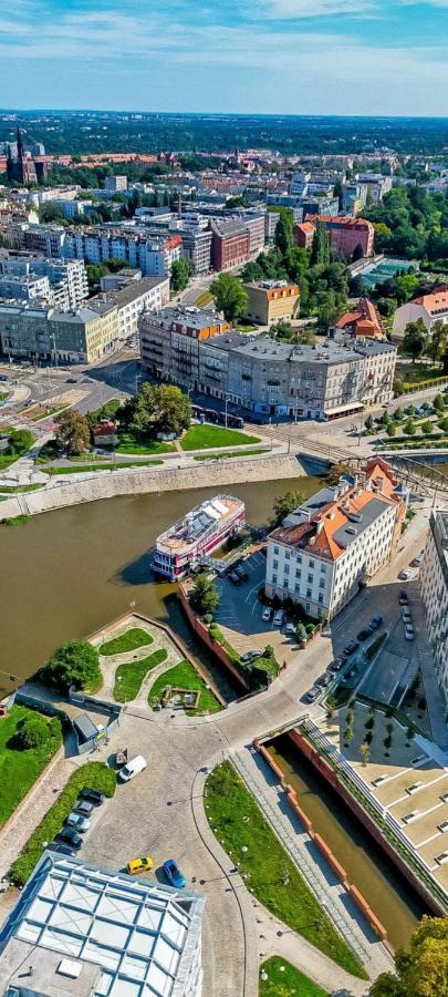 Great Polonia River Boat Apartments Wroclaw Breslávia Exterior foto