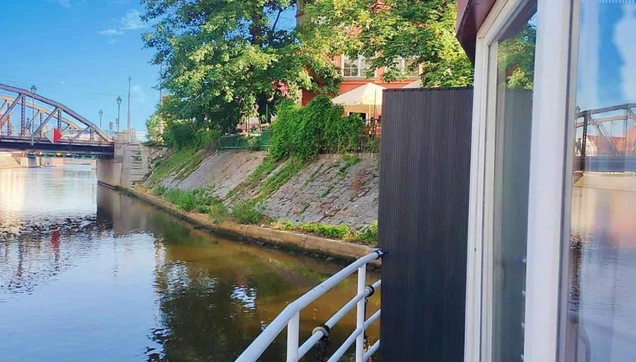 Great Polonia River Boat Apartments Wroclaw Breslávia Exterior foto