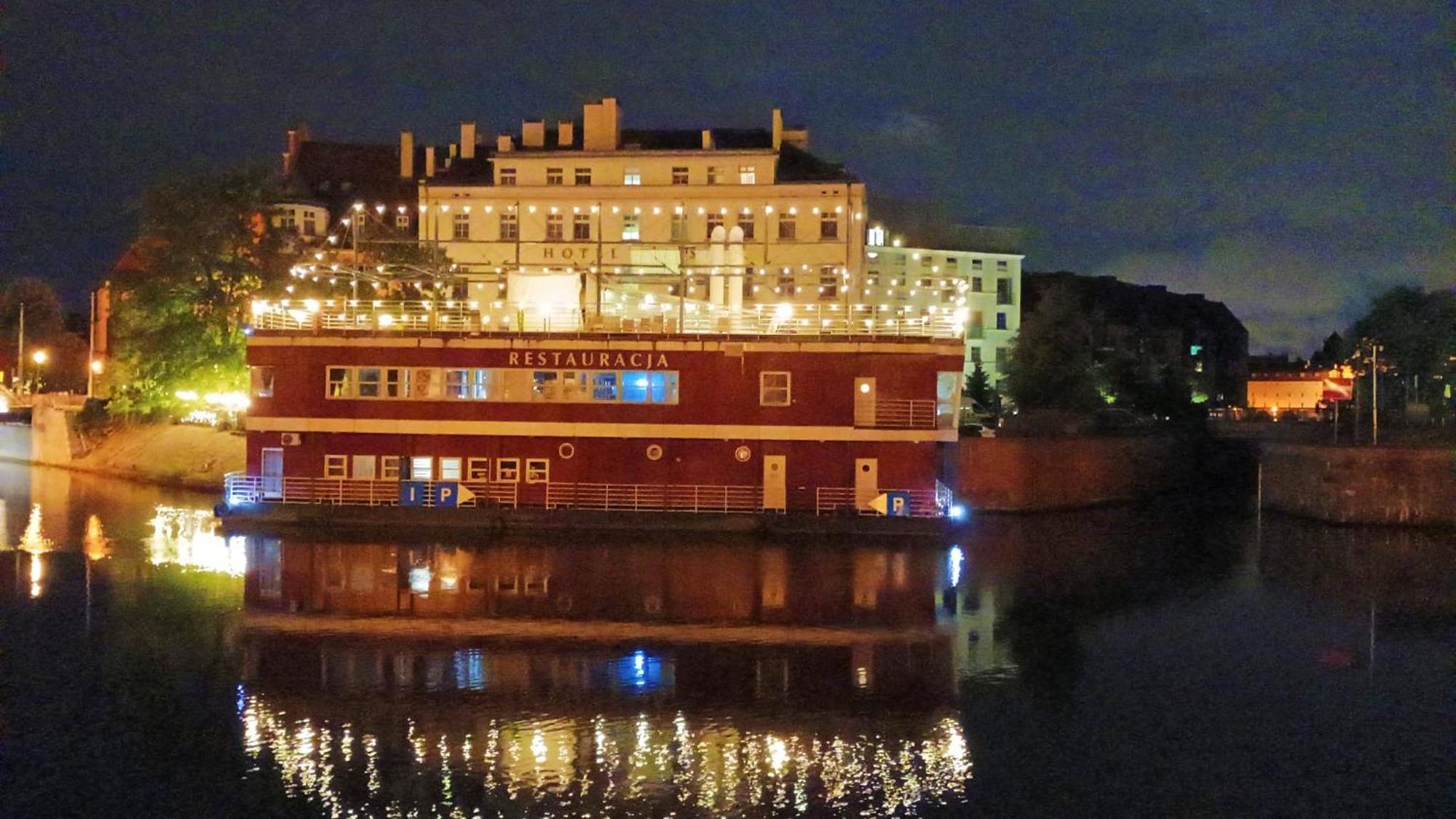 Great Polonia River Boat Apartments Wroclaw Breslávia Exterior foto