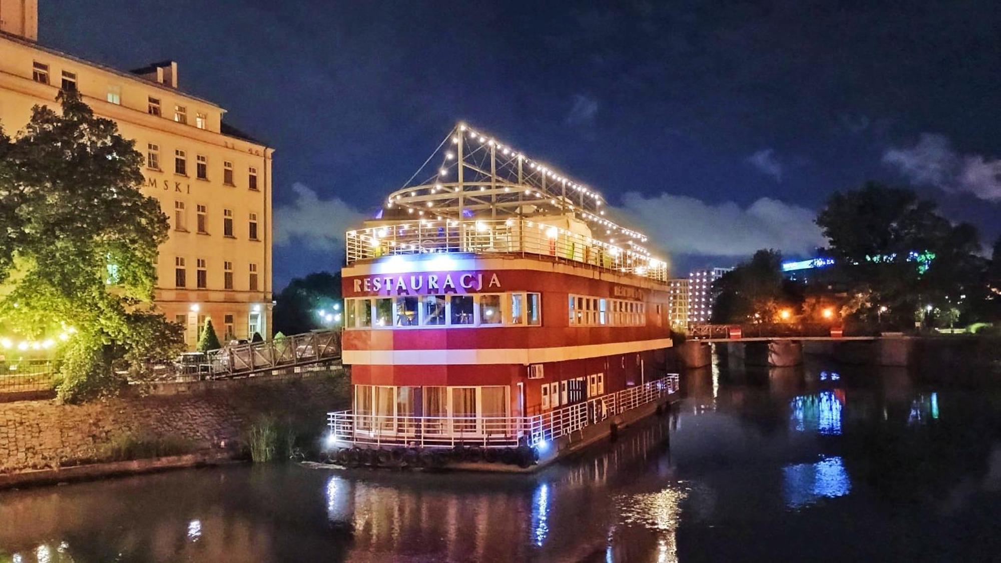 Great Polonia River Boat Apartments Wroclaw Breslávia Exterior foto