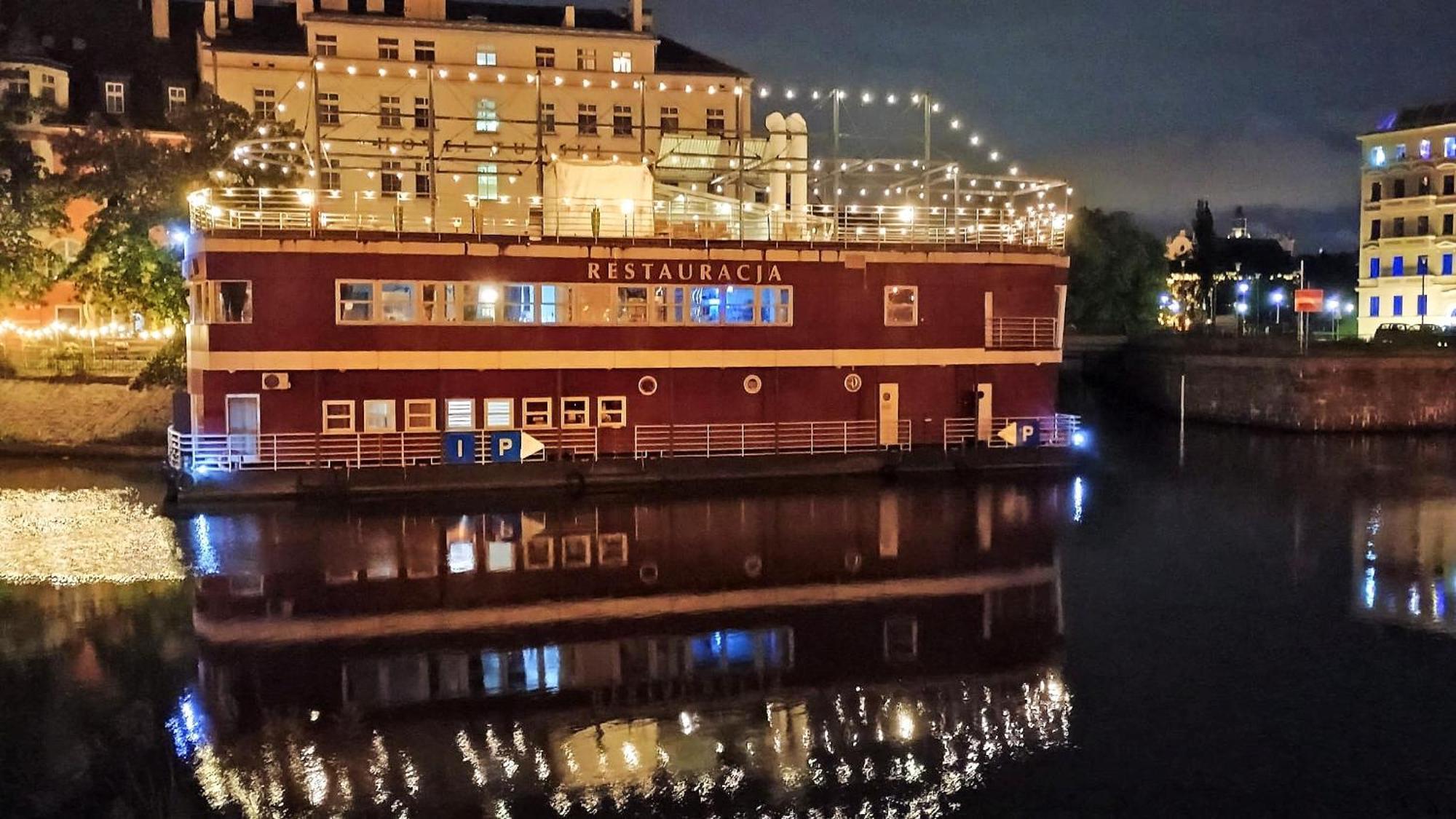 Great Polonia River Boat Apartments Wroclaw Breslávia Exterior foto