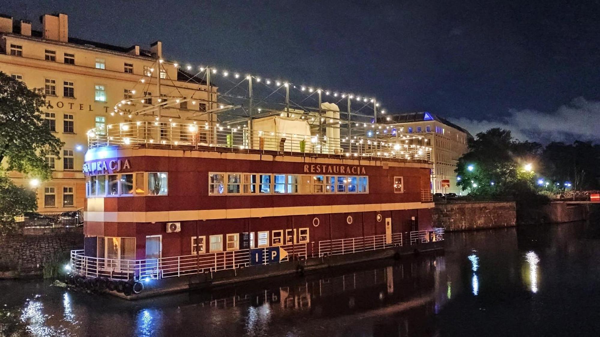 Great Polonia River Boat Apartments Wroclaw Breslávia Exterior foto