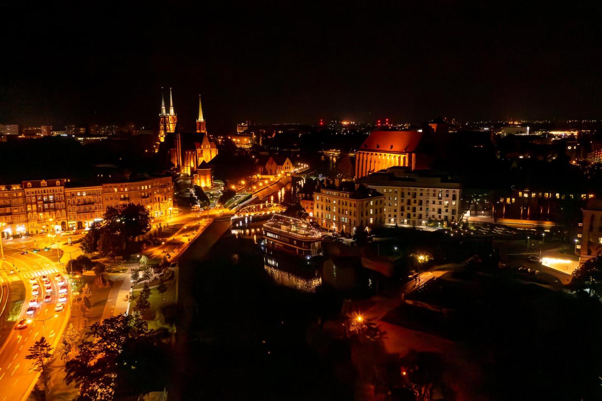 Great Polonia River Boat Apartments Wroclaw Breslávia Exterior foto