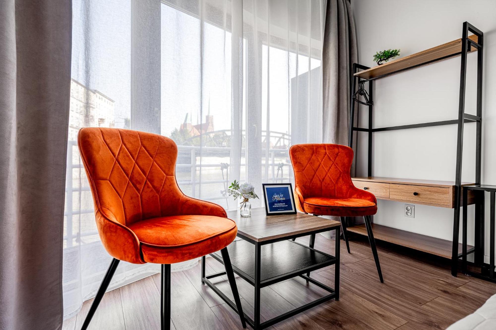Great Polonia River Boat Apartments Wroclaw Breslávia Exterior foto