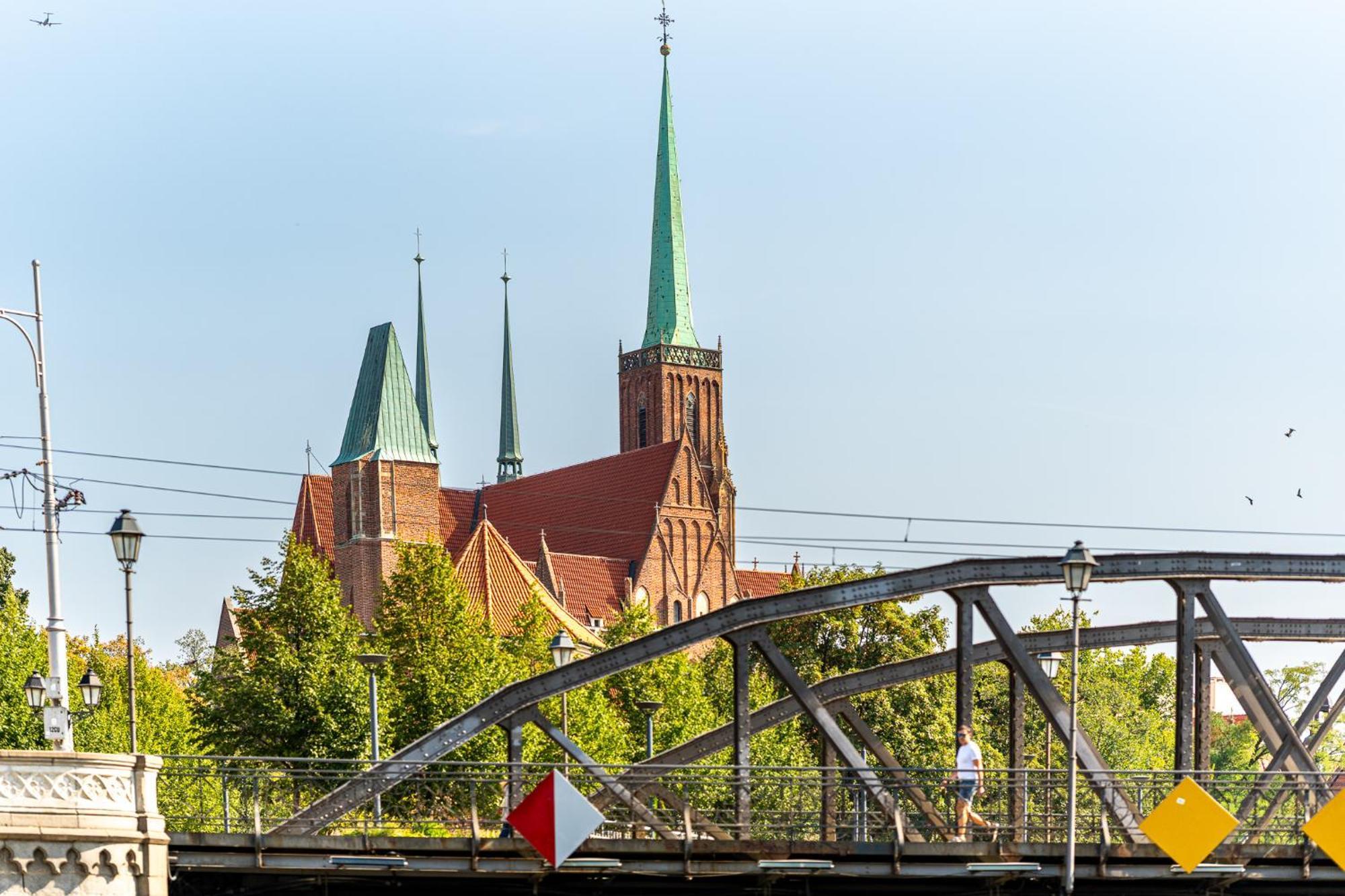 Great Polonia River Boat Apartments Wroclaw Breslávia Exterior foto